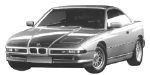 BMW E31 B0808 Fault Code